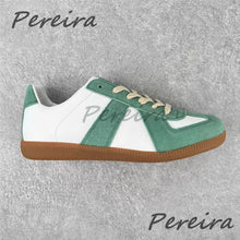 Summer Trendy Retro Men's Casual Sneakers Versatile Comfortable Patchwork Training Shoes Round Toe Lace-Up Flats Sports Shoes