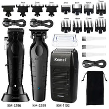 Kemei Hair Clipper Kit KM 2296 2299 1102 Trimmer