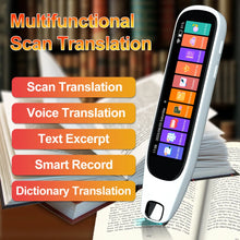 MD21 voice Translation Pen Real Time Intelligent Text Scanning Point Reading Learning Smart Voice Translator  Recording Pen
