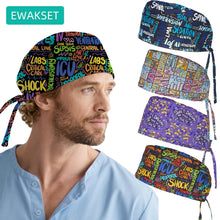 New printed scrub cap for Anesthesiologist cotton Anaesthesia medical nursing hats woman man surgical caps operating room hat