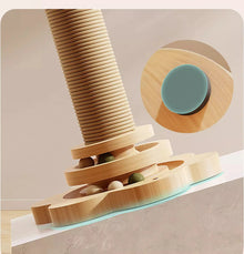 Vertical Cat Scratching Post Wear-Resistant Lint-Free Scratch-Resistant Pet Grooming Tool for Cats