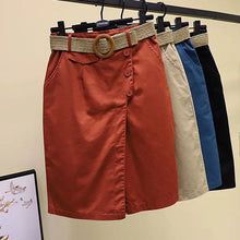 Pants Skirt for Women Shorts Summer Wide Leg Blue High Waist Straight-legged  Pockets Woman Short Black Korean Fashion Culotte
