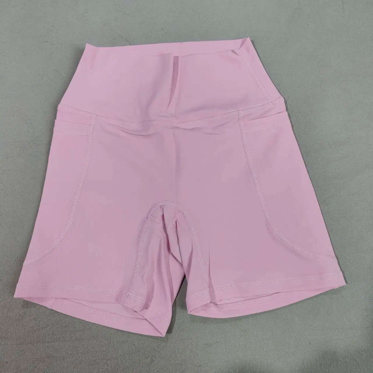 Women Sports Short With PocketedYoga Legging Shorts Squat Proof High Waist Fitness Tight Shorts Quick Drying Cycling Workout Gym