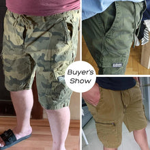New Men Summer Cotton Cargo Camouflage Shorts Men Clothing Casual Breeche Bermuda Beach Jogger Shorts Male Hot Dropshipping