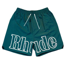 High Street Trend Rhude Casual Shorts Hip-hop Men Women Loose Breathable Quick Drying Mesh Sports Shorts