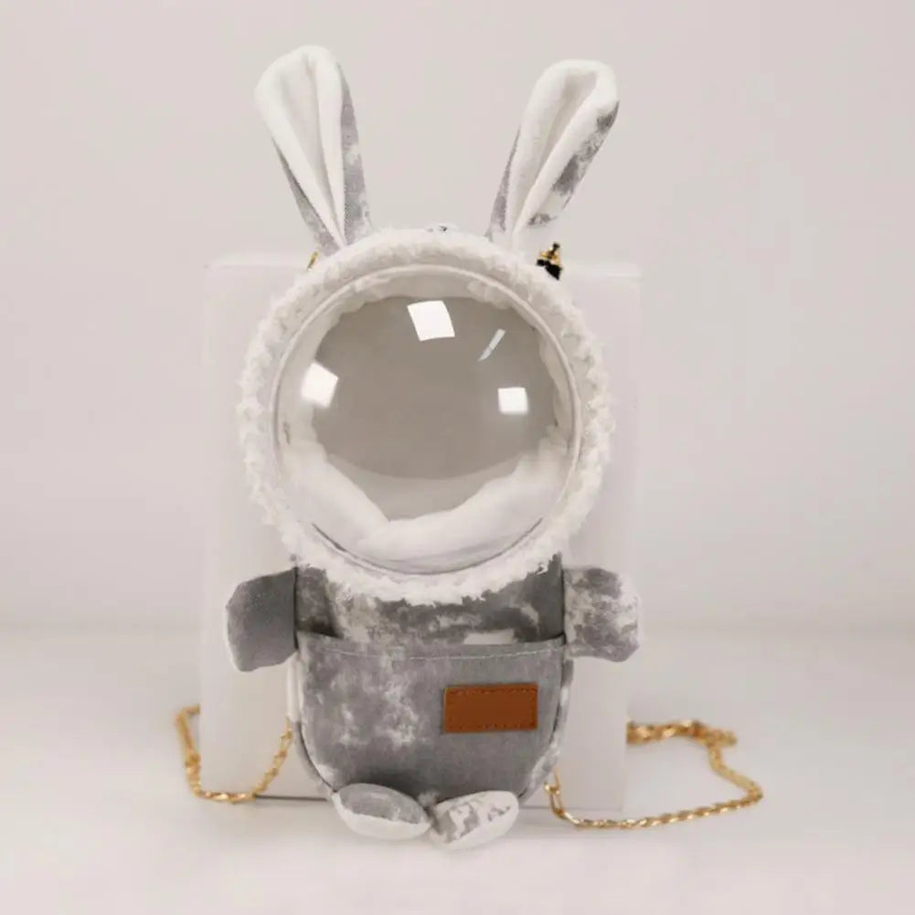 Hamster Carrying Bag Detachable Breathable Convenient Rabbit Ears Decor Small Pet Travel Bag Hamster Carrier Pet Storage