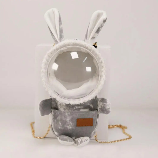 Hamster Carrying Bag Detachable Breathable Convenient Rabbit Ears Decor Small Pet Travel Bag Hamster Carrier Pet Storage