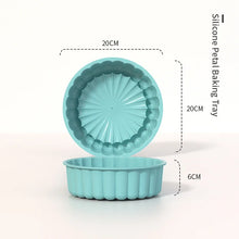 Silicone Cake Pan High Temperature Resistant Baking Mold Nonstick Jelly Cake Tray Reusable Pastry Mold Kitchen Baking Tools