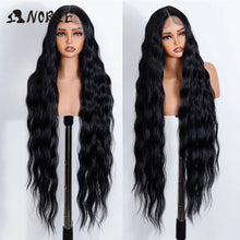 Noble 36 Inch Lace Front Wig Body Wave Ombre Blonde Cosplay