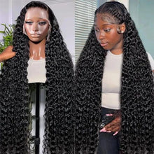 Water Wave 13x4x1 Lace Frontal Synthetic Wig For Women