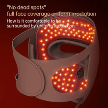 Clinical Grade Silicone LED Face & Neck Mask 660nm 850nm  Red Light Therapy  Aging Facial  Device