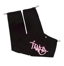 Y2K Retro Streetwear Trend Hip Hop Cargo Pant Men Women Fashion Black Casual Pants Harajuku Letter Print Loose Overalls Joggers