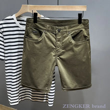 Summer plus size shorts men's loose oversized breeches middle pants thin section stretch men cotton casual shorts 42 44 46