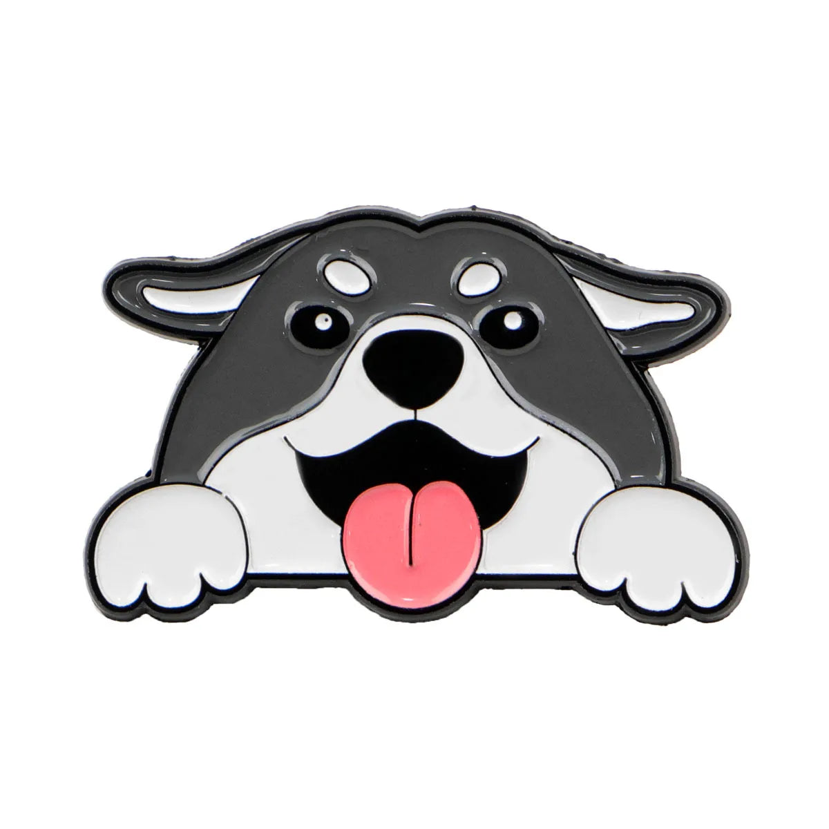 Cute Golden Retriever Border Collie Beagle Collie Enamel Pin Cartoon Pet Dog Animal Brooch Lapel Badge Jewelry Gifts For Friends