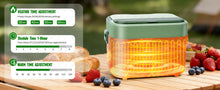 Gison Wireless Electric lunch box 1.5L Capacity 60W Smart Warm lunch box 18000mAh Battery Rechargeable Fast Heating lunch box