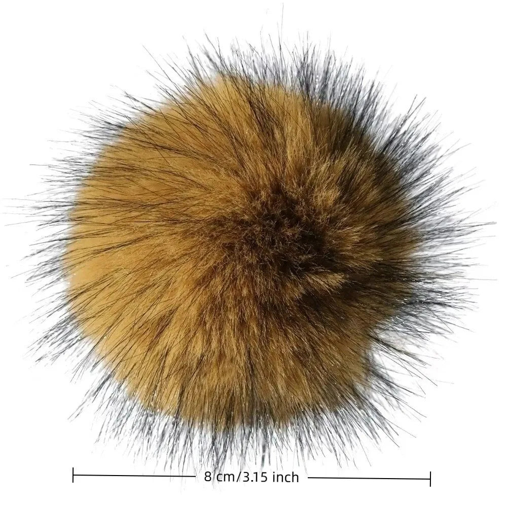 Washable Soft Fluffy Rabbit Fur Cat Rabbit Fur Scratch Resistant Cat Teaser Ball Bite Resistant Fluffy Pet Indoor