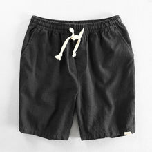 Men Summer Cotton Linen Shorts Japan Candy Color Beach Holiday Home Male Simple Casual Slim Fit Harajuku Soft Thin Shorts Pants