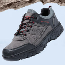 Outdoor Climbing Shoes Men's Trendy Flat Work Shoes Casual Sports Style New Model Comfortable Warmth Synthetic Leather Upgraded