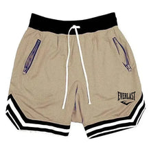 2026 EVERLAST Fitness Sports Basketball Shorts Men's Summer Casual Loose Breathable Mesh Shorts Fashion Hip Hop Sweatpants