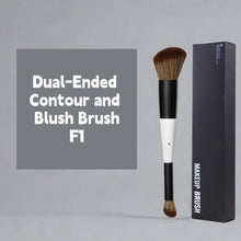 MBM Dual-Ended Foundation Face Brush F4 Powder F1 Blush Contour F2 F3 Makeup Brushes with Box Packaging