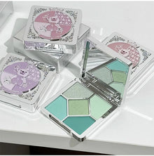 5 Colors Eyeshadow Palette Purple Glitter Pearlescent Matte Eye Shadow Shimmer Makeup Long Lasting Women Beauty Eye Cosmetics