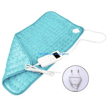T21C Electric Blanket Throw Heated Blanket Flannel Fast Heating Heating Pad Washable Auto Shut Off Heat Shoulder Wrap
