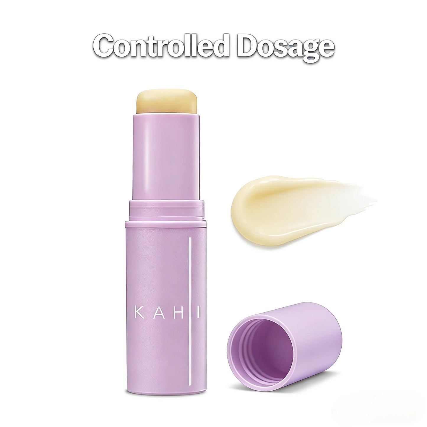 KAHI Eye Balm Stick Acetyl Hexapeptide 8 Dark Circles Wrinkle Reduction Puffiness Care Metal Head Massage Korean Skincare