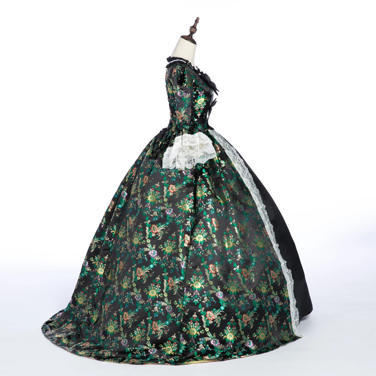 18th Century Women Marie Antoinette Dresses Long Victorian Rococo Gowns Historical Theater Clothing