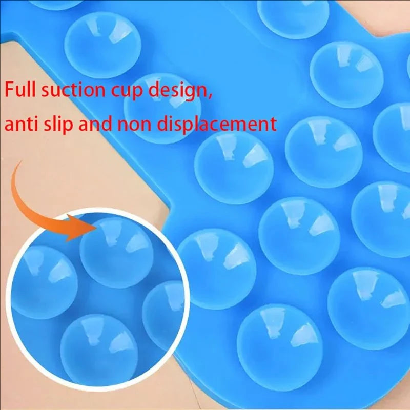 Bone Shape Silicone Licking Pad Pet Dog Peanut Butter Slow Food Bowl Eating for Cats Dogs Feeder Feeding Lickmat