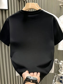 2026 model 100% cotton T-shirt for men and women. Suitable for daily exercise and casual wear. Loose-fitting short sleeves.