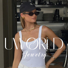Uworld Minimalist Designer 18K Gold Color Plated Angel Wings Open Rings Trendy Waterproof Stainless Steel Jewelry кольцо женское