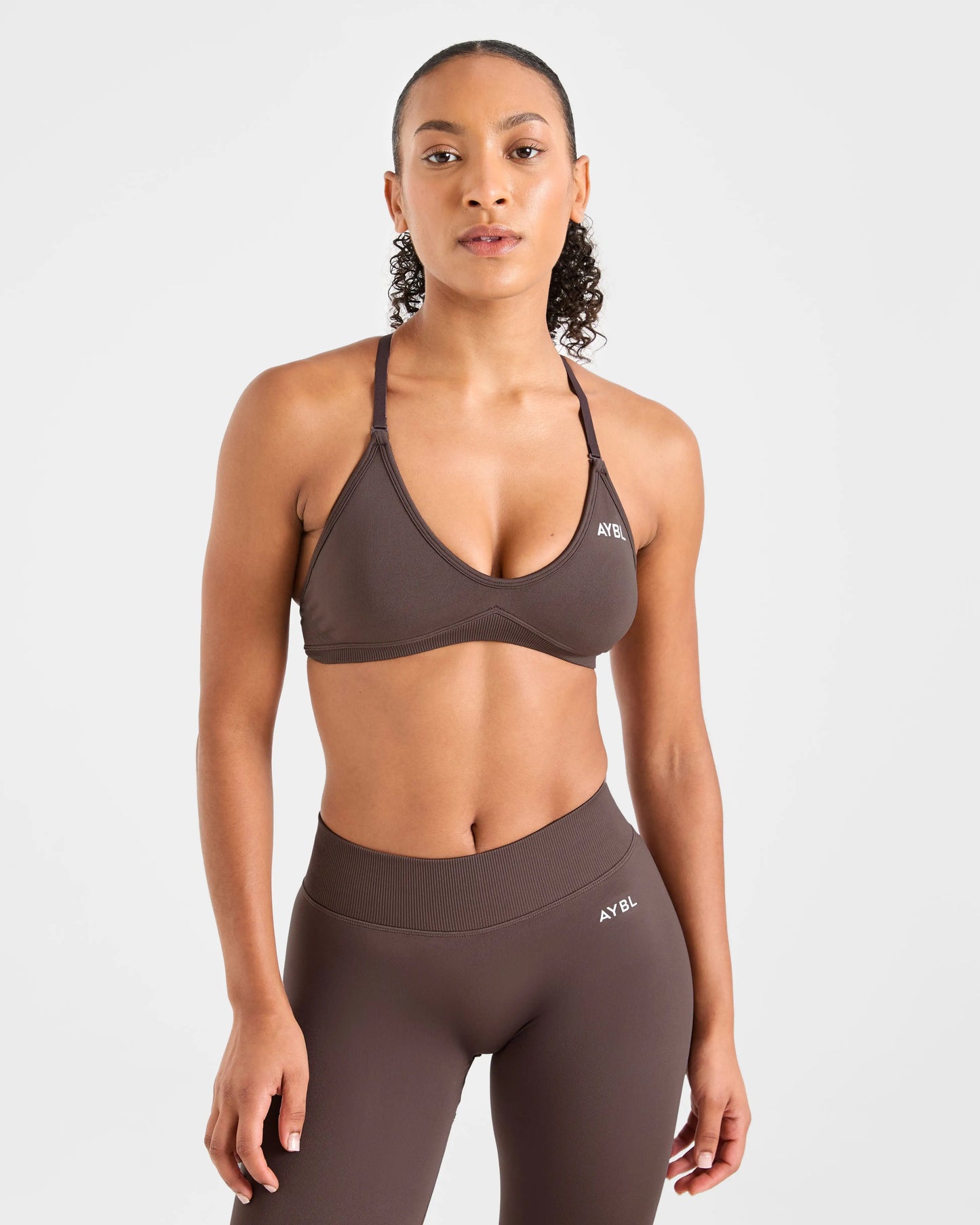 2 Pieces Set Adapt Seamless Strappy Sports Bra Leggings Set Yoga Fitness Set Women Workout Running Sports Leggings Gym Suit