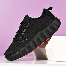 Men Breathable Running Sneaker Platform Walking Shoes Massage Sole Non Slip Lightweight Woman Outdoor Daily Fitness Casual Shoes