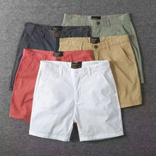 Loose Men's Fashionable High Street Summer Sports Shorts Casual Straight Leg Pants Comfortable Breathable Cotton Blend