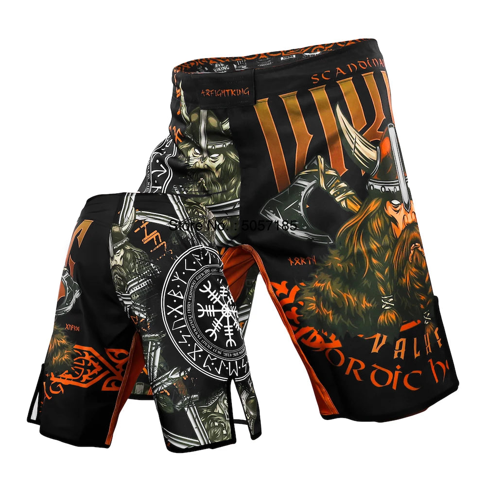 MMA Shorts Jiu Jitsu Muay Thai Fight Shorts Martial Arts
