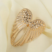 Vintage Angel Wings Metal Rings Single Big Heart Shape Wings Ring For Men Women Punk Hip Hop Party Jewelry Gift Accessories