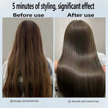 2 IN 1 Professional Hair Straightener & Hair Dryer Heat-Up Hair Flat Iron Negative Ion Iron Long-Lasting Styling Tool