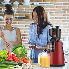 220V Cold Press Juicer Home Slag Separation Ginger Fruit Vegetable Juice Extractor Multifunctional Fruit Slow Juicer Automatic