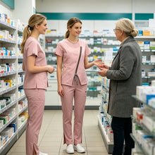 Solid color medical uniforms, beauty salons, SPA clubs, specialized workwear, postpartum care center nursing staff uniforms