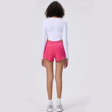 Women's High Waist Running Shorts Moisture Wicking Yoga