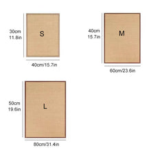 Strong Bamboo Cat Scratch Mat Wall Sofa Protection Cat Scratch Board Pad Cat Paws Sharpen Mats Massage Self Wear-resistant Mat