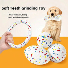 Bite Resistant Solid Dog Ball Toys for Small Dogs High Elasticity E-TPU Pet Chew Ball Toy Non Squeak Interactive Puppy Toy