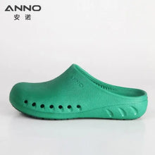 ANNO EVA Soft Doctors Nurses Shoes Hospital Clog Operating Room Lab SPA Beauty Salon Slipper Work Flat Shoes With Foot Pad
