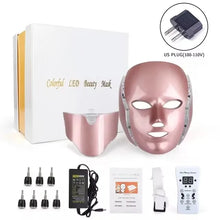7 Color Light Led Facial Mask Red Light Therapy Photon Face Masks Wrinkle Anti-Acne Tighten Skin Care Beauty Device