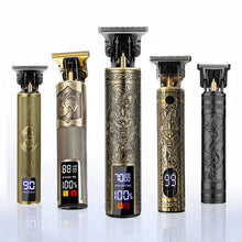 T9 Electric Hair Trimmer USB Shaver 0mm Bald Fade Portable