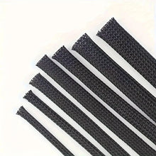 10m /32.8 ft Pet Expandable Braided Mesh Sleeve Black Flexible Wire Mesh Sleeve Tv Audio Pc Cable Protection Against Pet Chewing