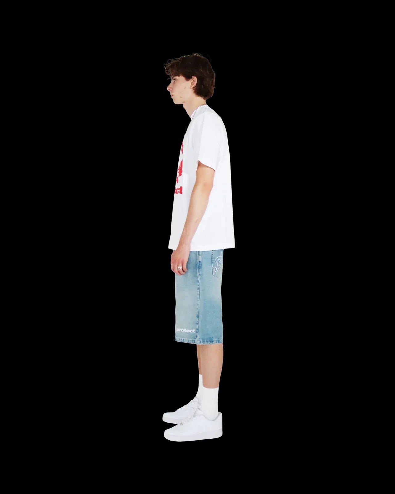 Vintage Y2k Men Women Harajuku Short Jeans Washed Embroidery American Retro Man Denim shorts Summer Loose Hip Hop Streetwear