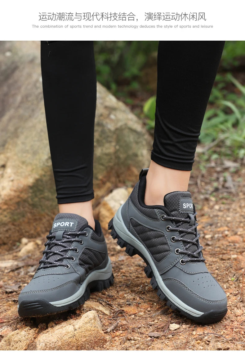 Ladies' Outdoor Hiking Shoes Breathable Comfortable Walking Shoes for Women's Footwear Sports Fitness Casual Footwear