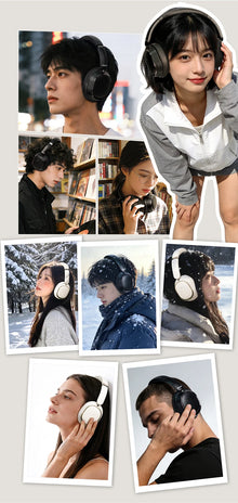 FiiO EH13 Wireless Noise Cancelling Headphones,Hybrid ANC Bluetooth Over-Ear Headphones, 45H Playtime,Headphones for Travel/Game