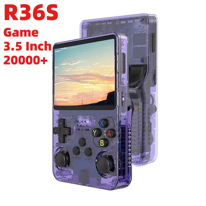 R36S Retro Handheld Console Linux 64GB IPS HD 3 5 Inch